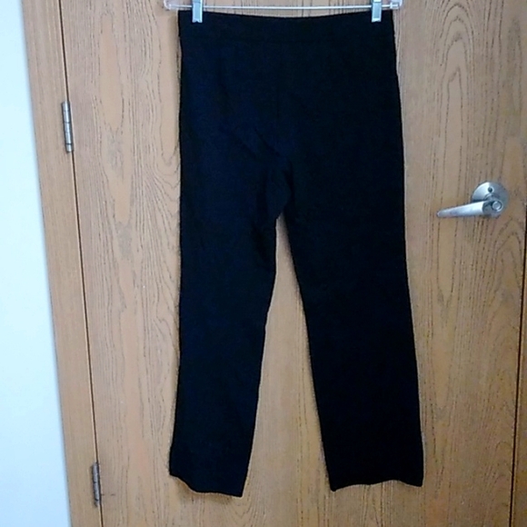 Talbots Petites Modern Fit Black Straight Leg Pants - Picture 5 of 5
